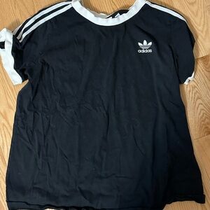 Adidas 3 stripe tee